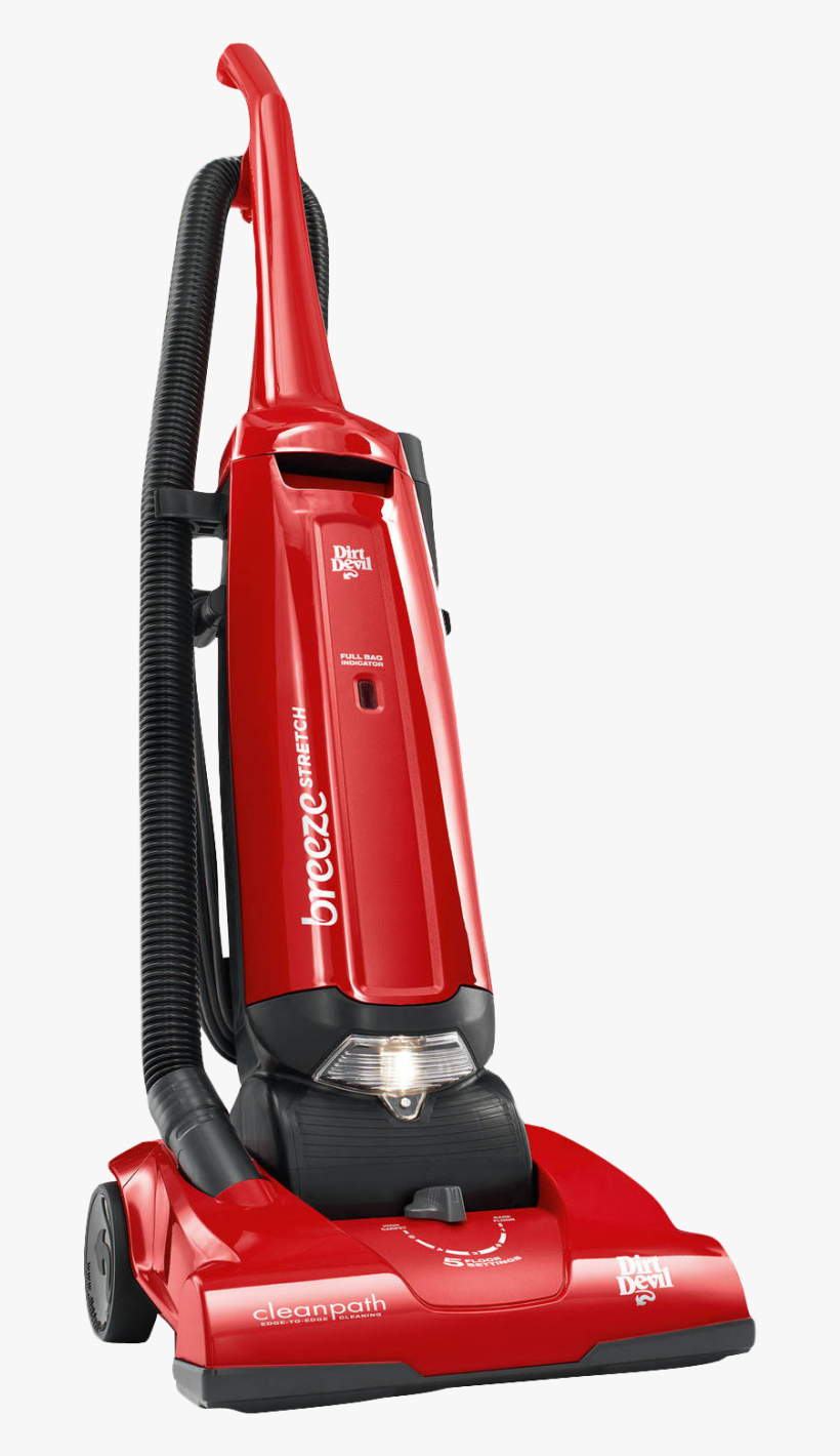 Free Png Dirt Vacuum Cleaner Png Images Transparent - Dirt Devil Ud30010 Featherlite Bagged Upright Vacuum,, transparent png download