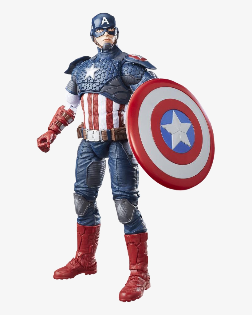 Captain America 12” Marvel Legends Series Action Figure - Marvel Legend Series 12" Captan America Action Figure, transparent png download