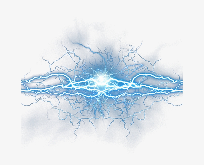 Lightning Png Transparent Image Rayo Azul Png Transparent PNG