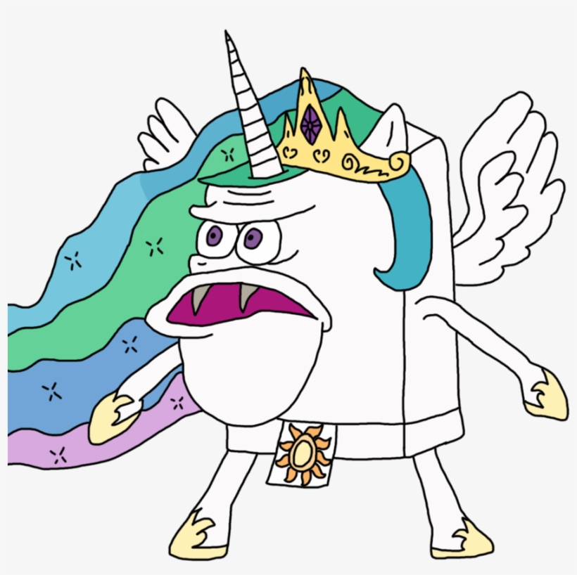 Supahdonarudo, Digital Art, Meme, Princess Celestia, - Spongebob Transparent Background, transparent png download