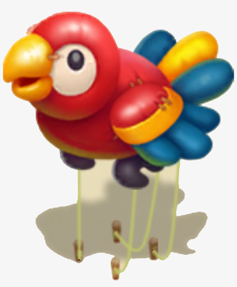 Inflatable Parrot - Macaw, transparent png download