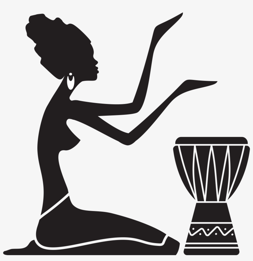 Jpg Free Download Africa Clipart Person African - Silhouette Africa, transparent png download