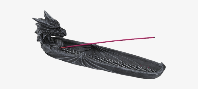 Dragon Wings Incense Burner - Ptc 10 Inch Dragon Wings Outlined Resin Incense Burner, transparent png download