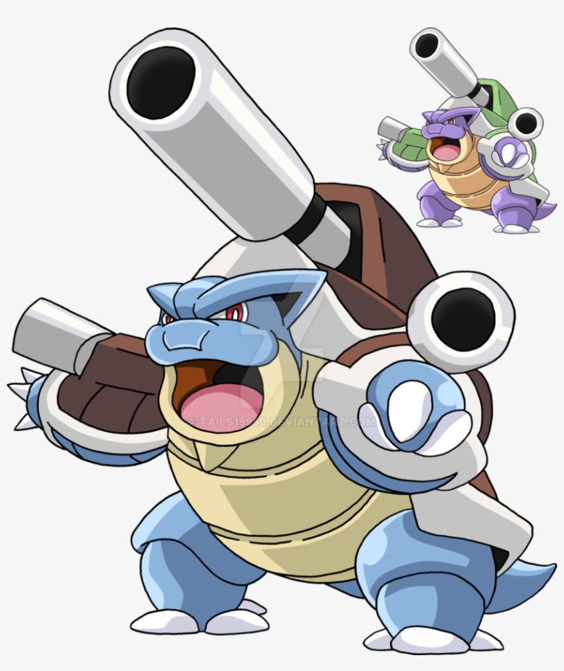 Clipart Black And White Download Mega Art V By Tails - Mega Blastoise Png, transparent png download