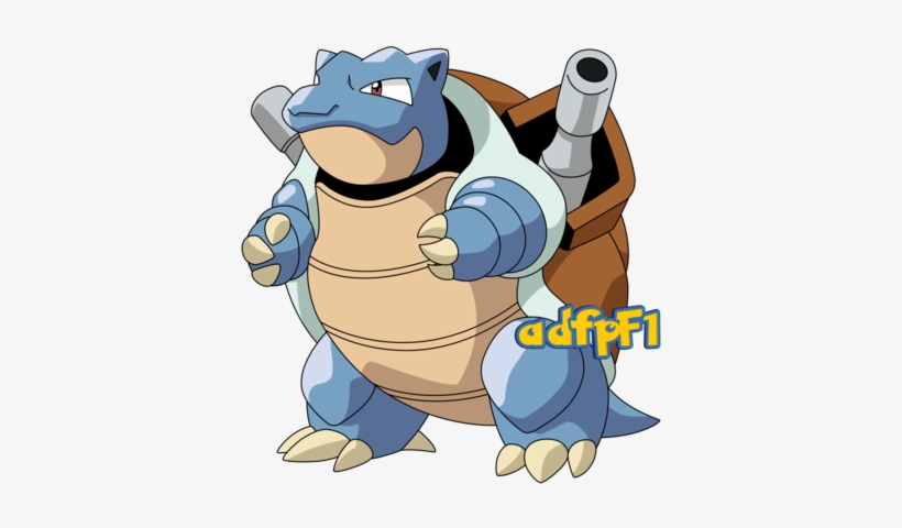 Blastoise By Adfpf1 - 009 Blastoise, transparent png download