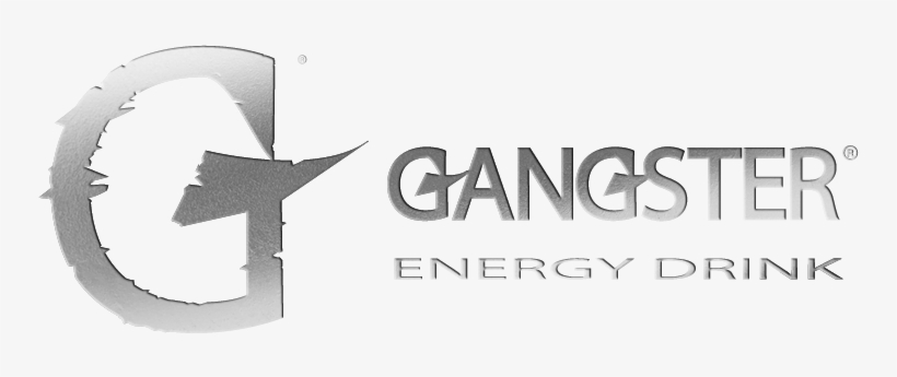 The Gangster Brand Brings An Element Of Cool Sophistication - Gangster Energy Drink Logo, transparent png download