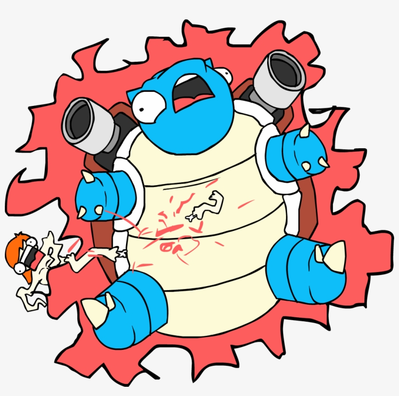 Why Not Blastoise - Digital Art, transparent png download