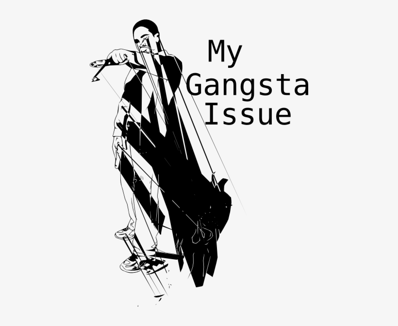 My Gangsta Issue Clip Art - Illustration, transparent png download