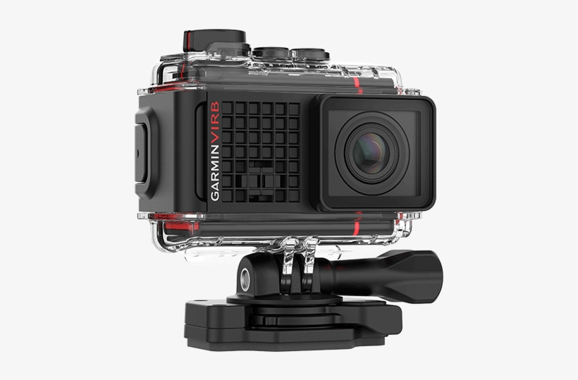 4k Action Camera With Voice Control And Data Overlays - Garmin Cage With Protective Lens Virb Ultra One Size, transparent png download