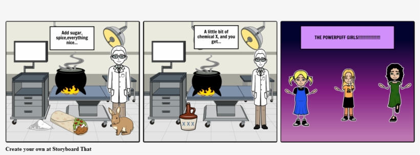 Powerpuff Girls - Power Puff Girls Storyboard, transparent png download