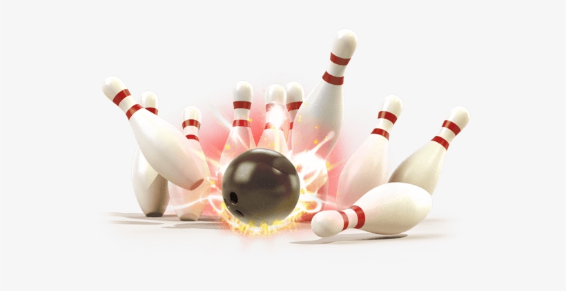 Bowling Strike - Bowling .png, transparent png download