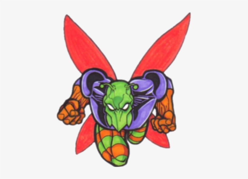 Killer Moth - Killer Moth Drawing Comic, transparent png download