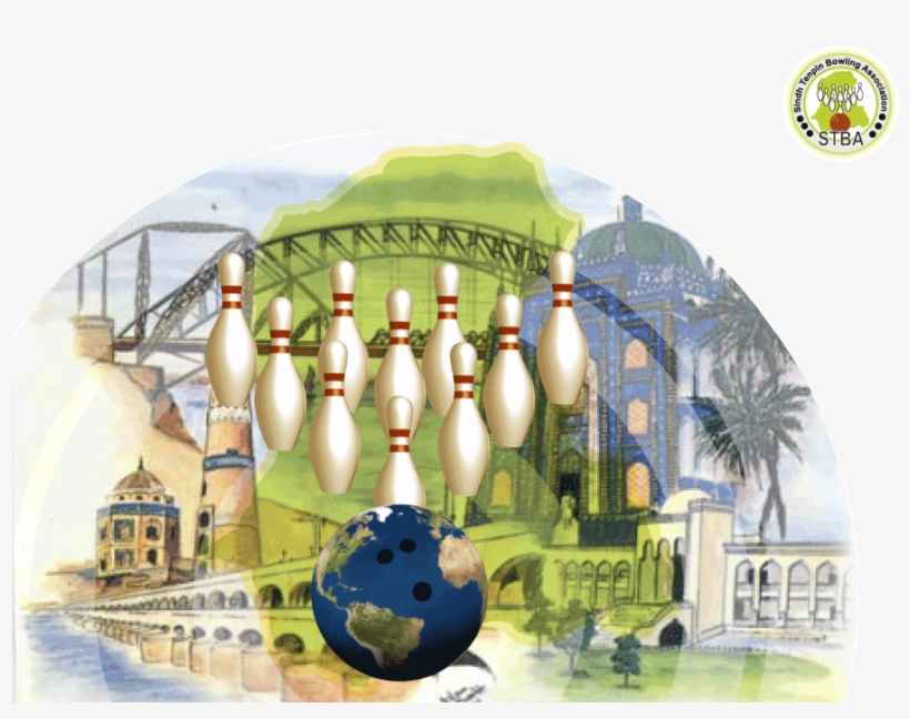 Bg55 - Ten-pin Bowling, transparent png download