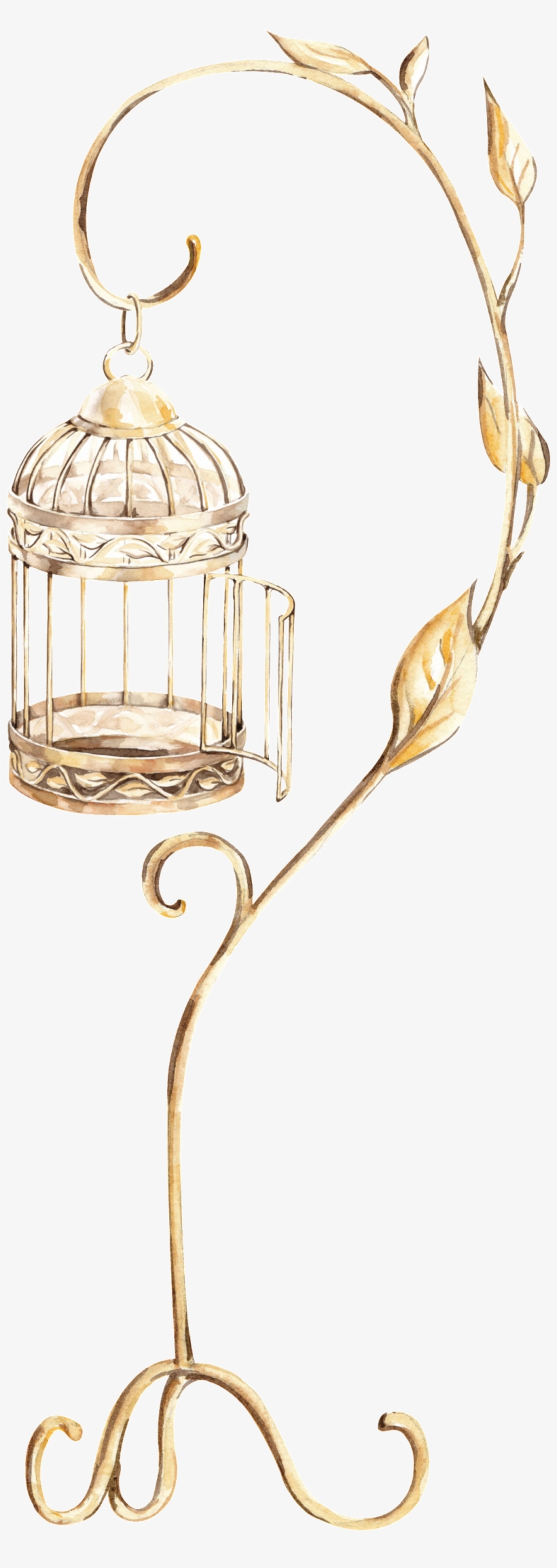 European Bird Cage Transparent - Cage, transparent png download