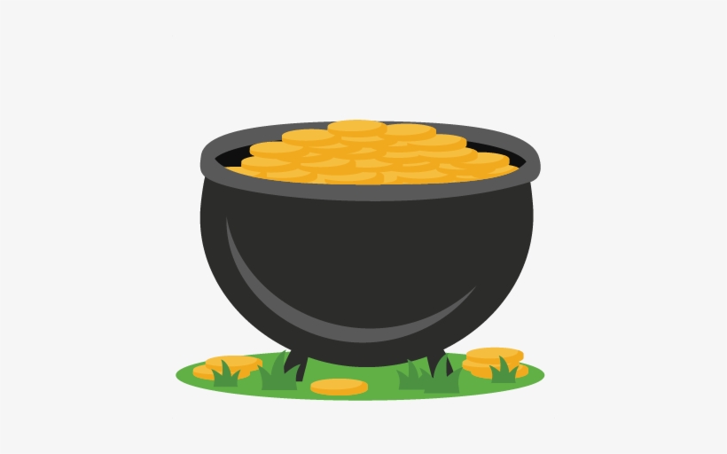 Download Pot Of Gold Svg Scrapbook Cut File Cute Clipart Files