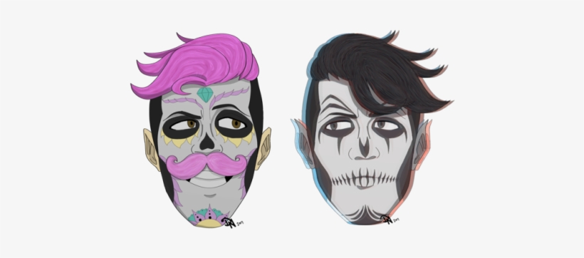 Saw This Sugar Skull - Markiplier Sugar Skull, transparent png download