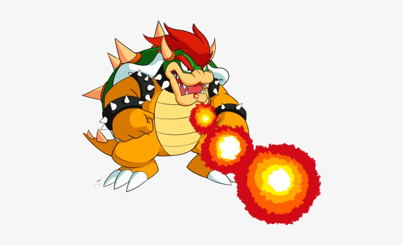 Worked On Bowser For The Super Smash Bros Art Collab - Bowser, transparent png download