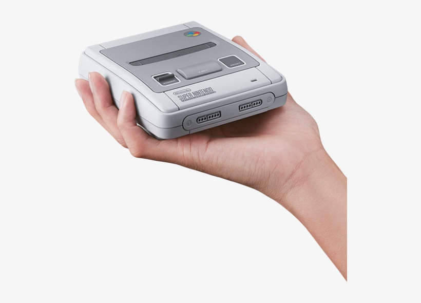 The Golden Age Of 16-bit Gaming Returns - Nintendo Super Nes Mini, transparent png download