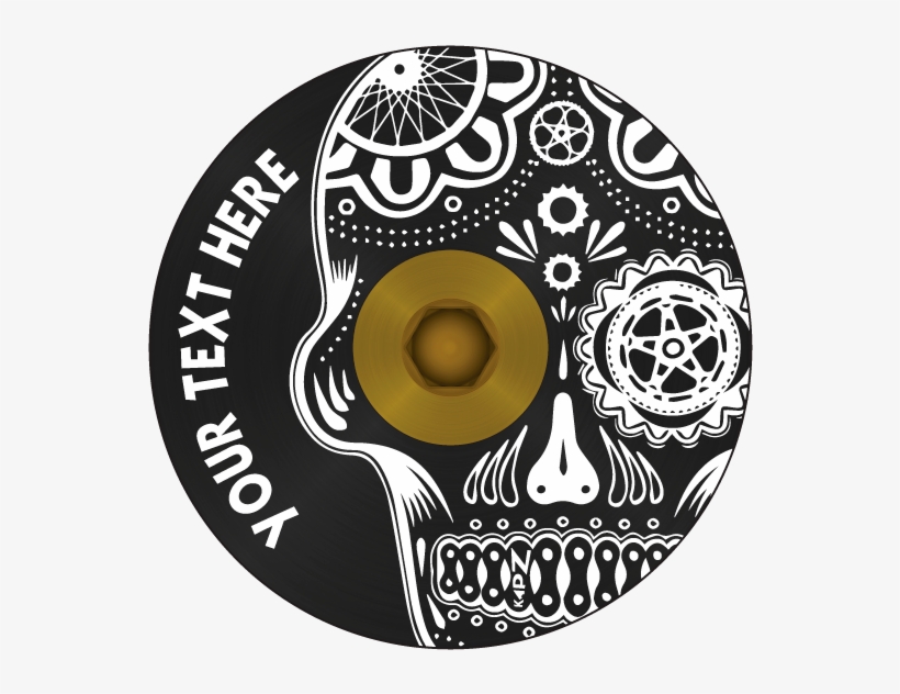 Italian Sugar Skull Headset Cap, transparent png download