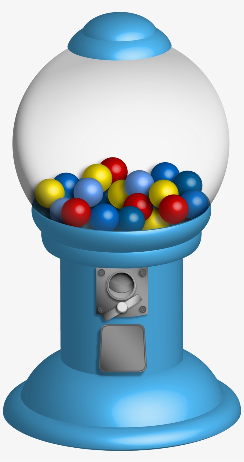 Gumball - Gumball Machine Clipart Png Transparent PNG - 1263x2325 - Free  Download on NicePNG, image size:820x1549