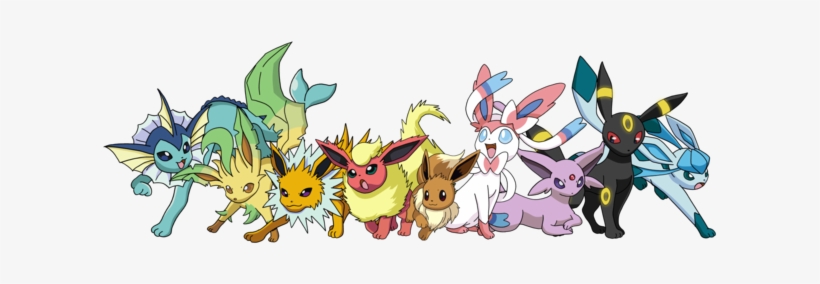 Eevee Is Love, Eevee Is Life - Anime Bifold Handbag Leather Purse Wallet Card Money, transparent png download