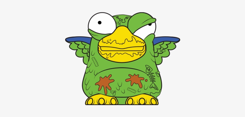 Sicky Seagull 1 - Grossery Gang Vile Vermin, transparent png download