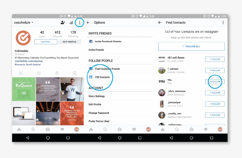 Create Awesome Visual Content - Instagram, transparent png download