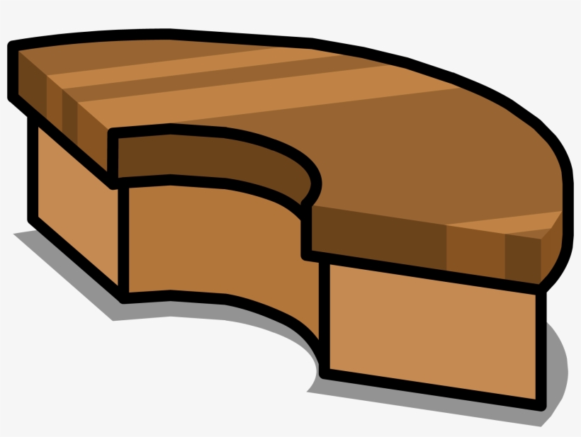 Curved Desk Sprite 006, transparent png download