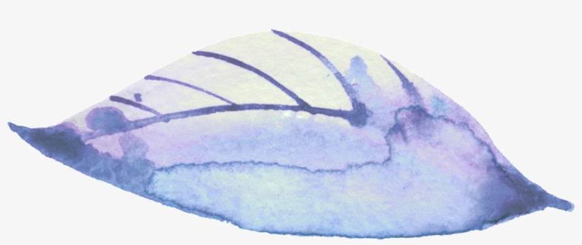 This Graphics Is Lake Blue Flower Leaf Transparent - Purple, transparent png download