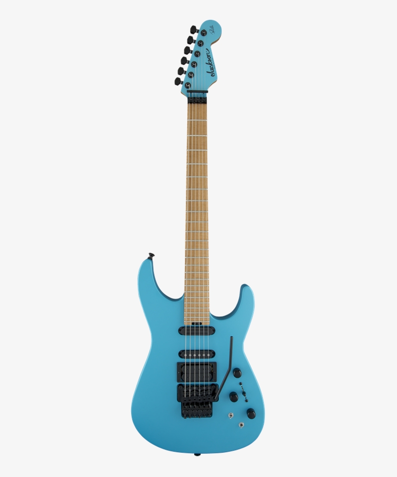 Usa Signature Phil Collen Pc1™ Matte, Caramelized Flame - Jackson Usa Signature Phil Collen Pc1 - Matte Blue, transparent png download