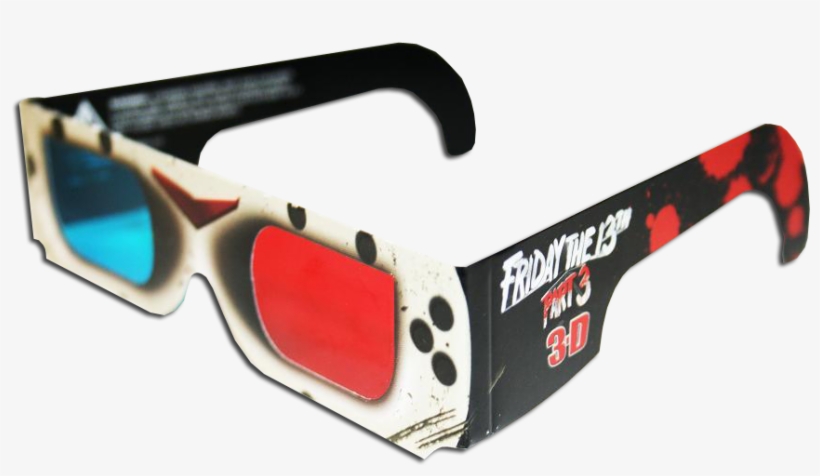 Friday The 13th 3d Glasses - Glasses, transparent png download