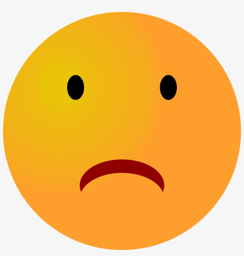 This Free Icons Png Design Of Frown Emoji, transparent png download