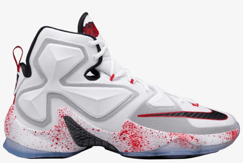 Lebron 13 'friday The 13th' - Shoe, transparent png download