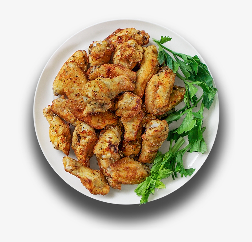Garlic Parmesan Chicken Wings - Stuffed Zucchini Recipe, transparent png download