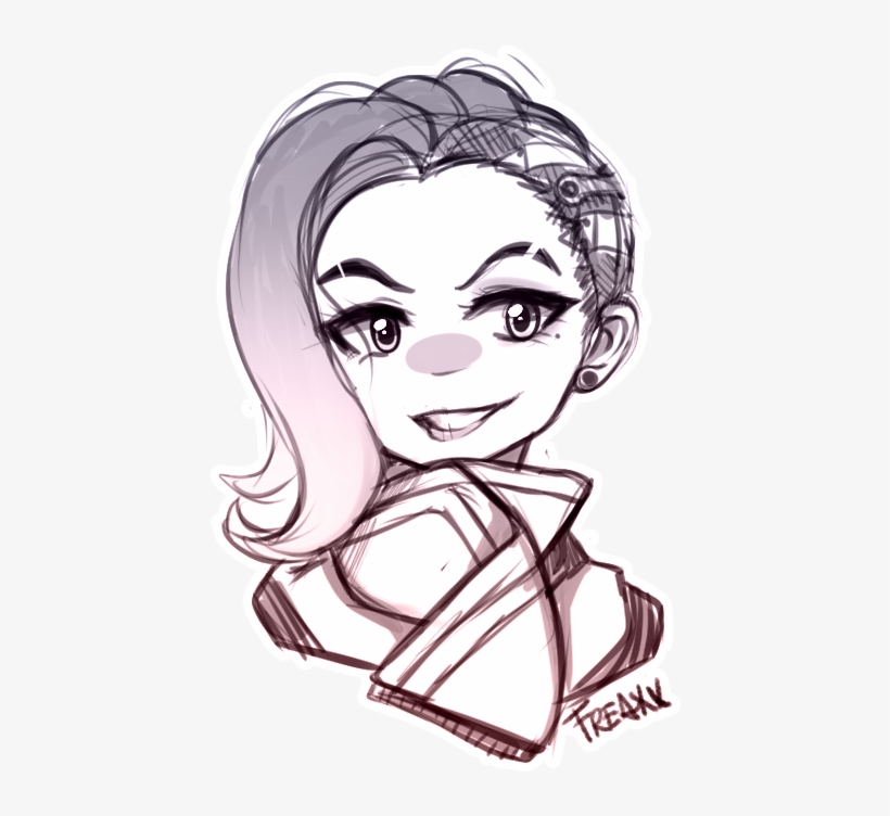 Quick Chibi Sombra Doodle By Jessicafreaxx - Sombra Chibi, transparent png download