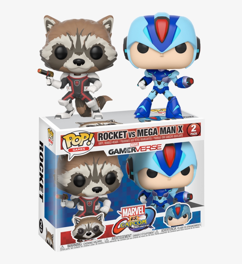 Rocket Raccoon Clipart Infinite - Rocket Vs Mega Man X Pop, transparent png download