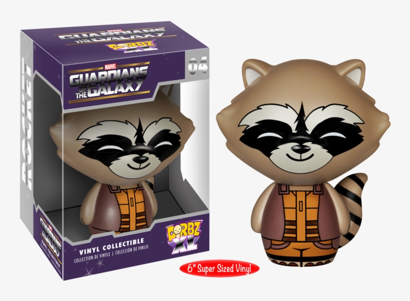 Guardians Of The Galaxy - Dorbz Rocket Raccoon, transparent png download