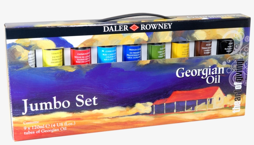 View Larger Image - Daler-rowney Georgian Oil Color Introduction Set, transparent png download