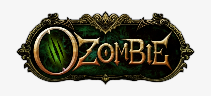 Ozombieslogolarge - Akaneiro: Demon Hunters, transparent png download