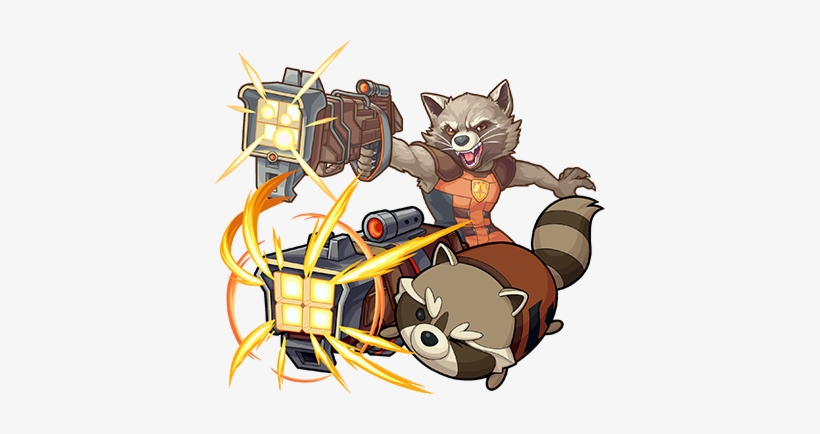 Rocket Raccoon And Tsum Tsum - Rocket Raccoon, transparent png download