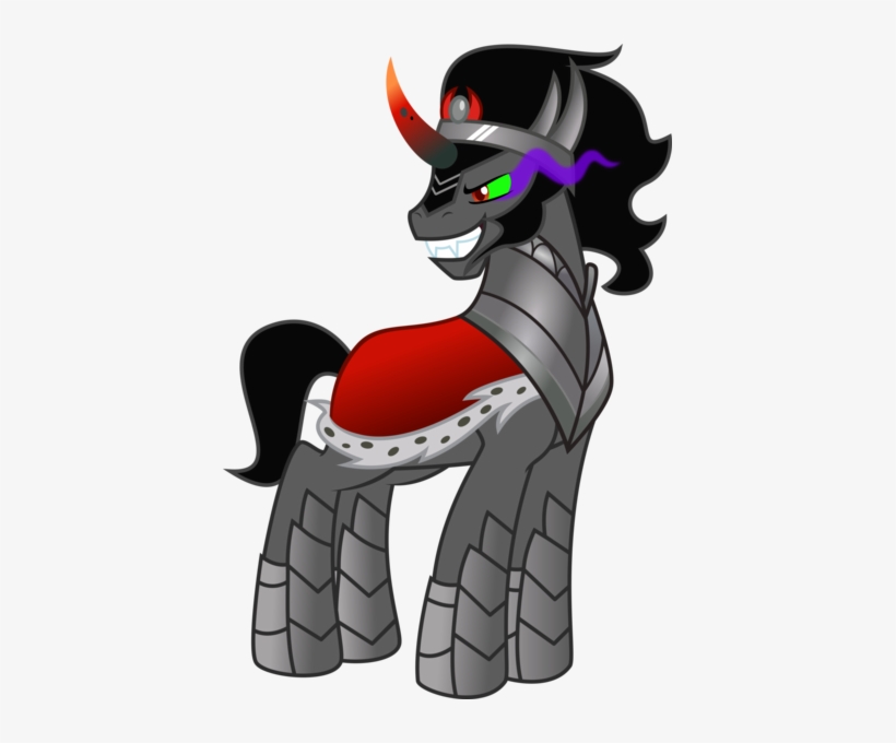 Osipush, King Sombra, Looking Back, Male, Pony, Safe, - King Sombra, transparent png download