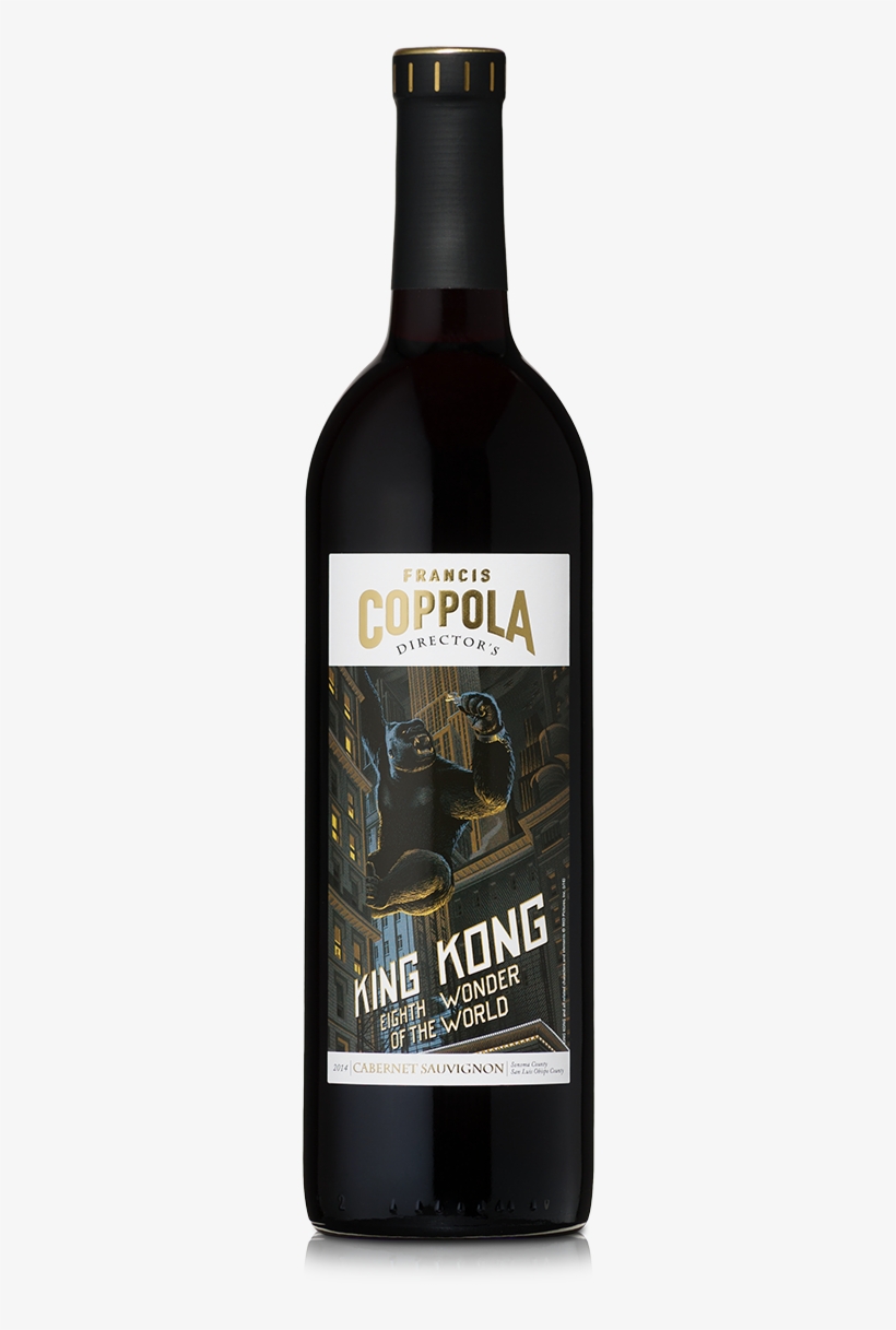 Coppola King Kong Wine, transparent png download