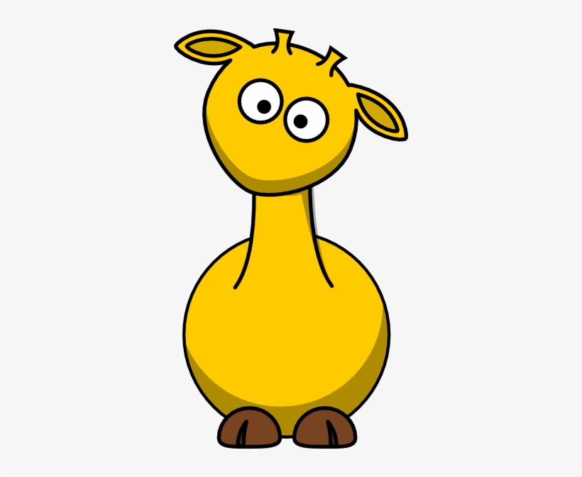 How To Set Use Confused Giraffe Svg Vector, transparent png download