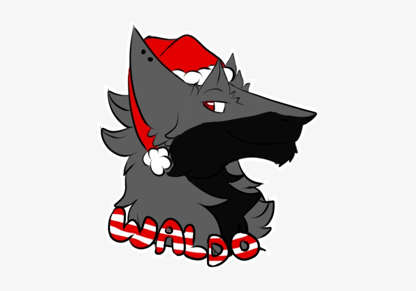 [f] Waldo X-mas Badge For Gabriel1393, transparent png download