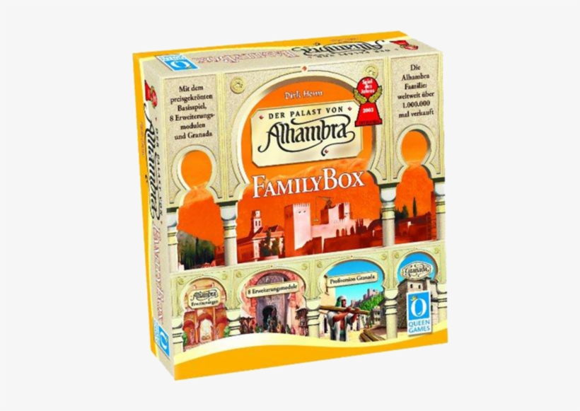 Alhambra Featured On Tabletop, With Wil Wheaton Granada, - Queen Games Alhambra: Family Box, transparent png download