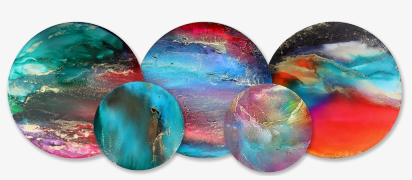 Ab Circlesoflove All-circles - Ink, transparent png download