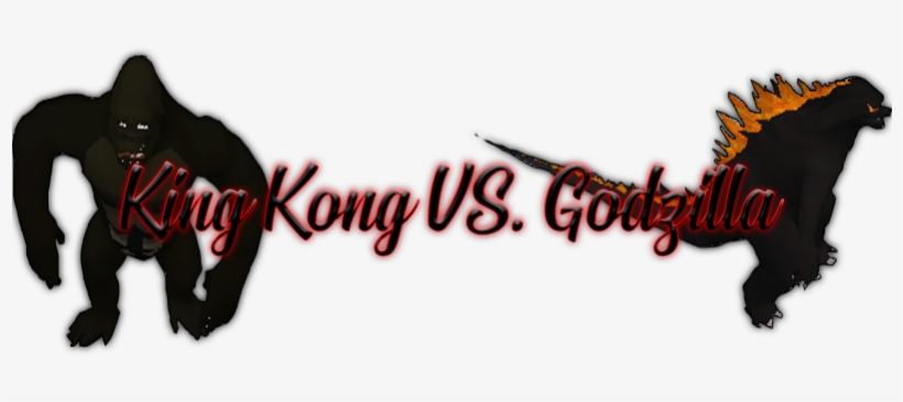 King Kong V Godzilla - Dog Licks, transparent png download