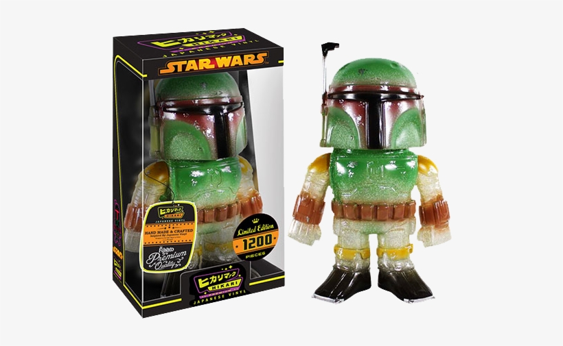 Star Wars - Boba Fett Glitter Hikari Figure, transparent png download