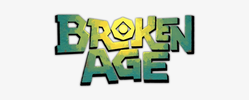 The Logo For New Double Fine Game <em>broken - Broken Age Logo, transparent png download