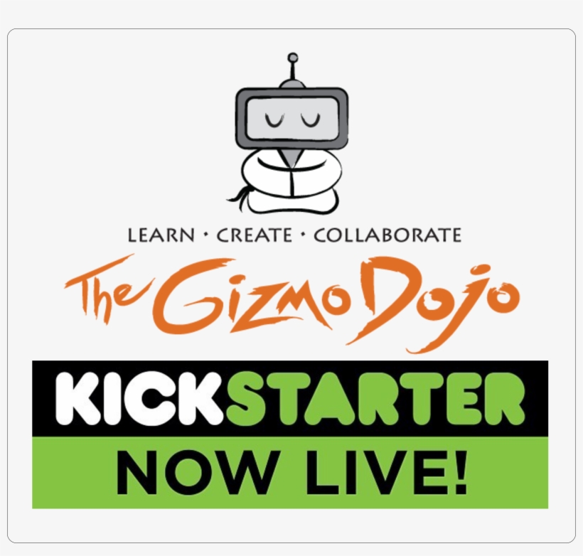 The Gizmo Dojo's Kickstarter Campaign Has Started - Kickstarter, Inc., transparent png download
